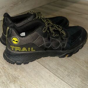 Timberland Black and Yellow Trail Shoes
Excellent used condition